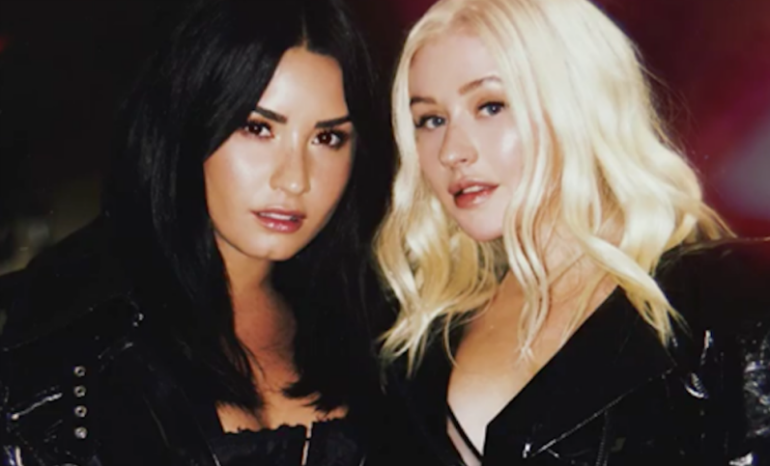 Christina Aguilera and Demi Lovato's "Fall In Line" Video is Powerful